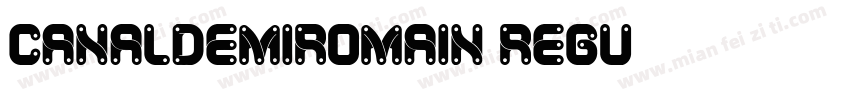 CanalDemiRomain Regu字体转换